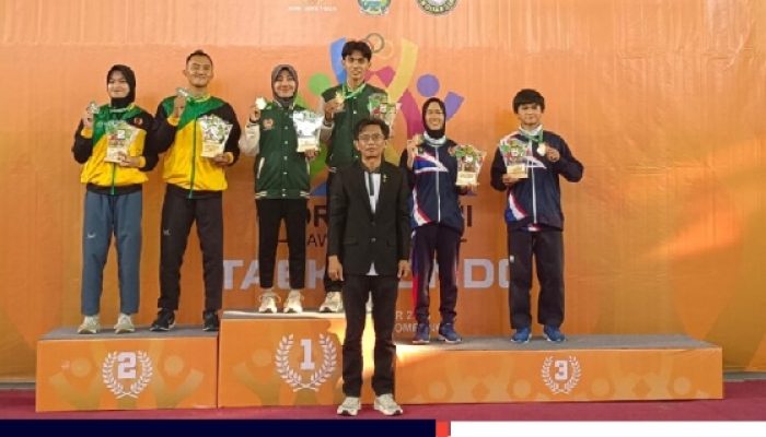 Cabor Taekwondo Pamekasan Sumbang 4 Medali Emas, 1 Perak dan 1 Perunggu Diajang Porprov Jatim